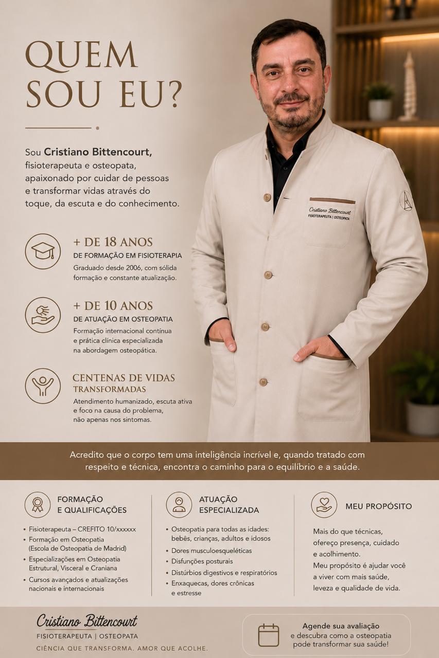 Cristiano Bittencourt — Fisioterapeuta e Osteopata em Belo Horizonte